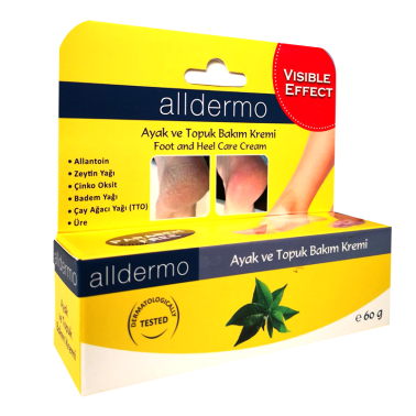 Alldermo Ayak ve Topuk Bakım Kremi 60 gr