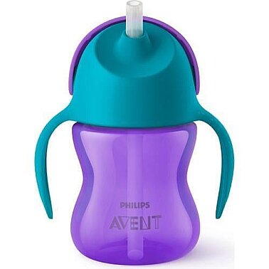 Avent SCF796/02 Desenli Pipetli Bardak 200 ml - Kız