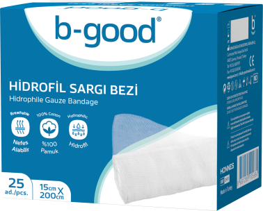 b-good Hidrofil Sargı Bezi 15cm x 200cm