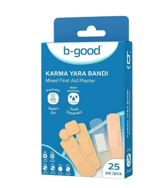 B-good Karma 25 Adet Yara Bandı