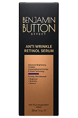 Benjamin Button Effect Kırışıklık Karşıtı Retinol Serum – 30 ml