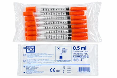 Berika Enjektör Süper İnsülin 0,5 ml - 10 Adet