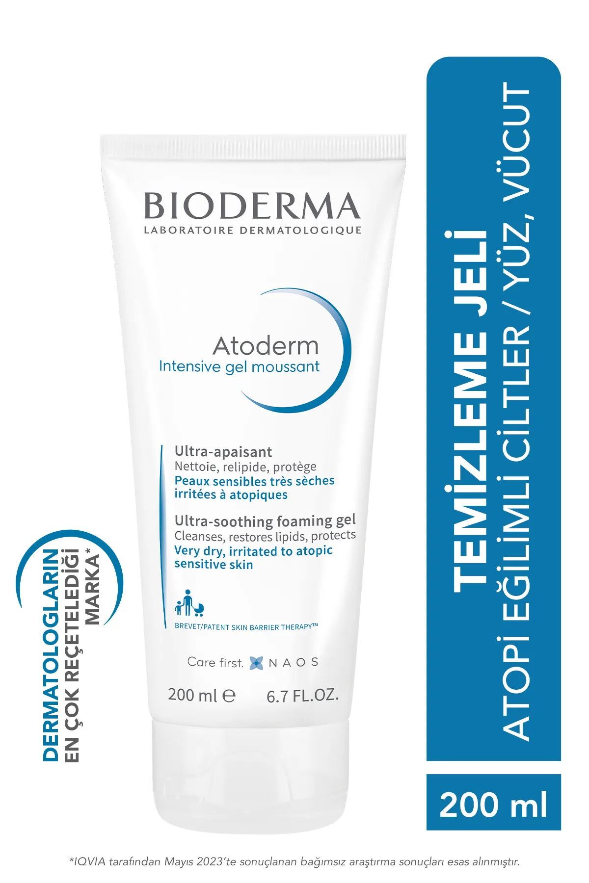 Bioderma Atoderm Foaming Gel 200 ml - Yüz Yıkama Jeli