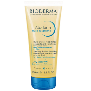 Bioderma Atoderm Shower Oil - Atopi Eğilimli Cilt için Duş Yağı 100ml
