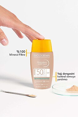 Bioderma Photoderm Nude Touch SPF50+ Light 40 ml - 3