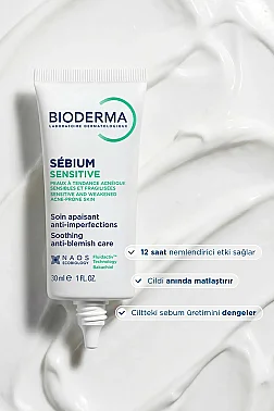 Bioderma Sebium Sensitive Krem 30ml - 4