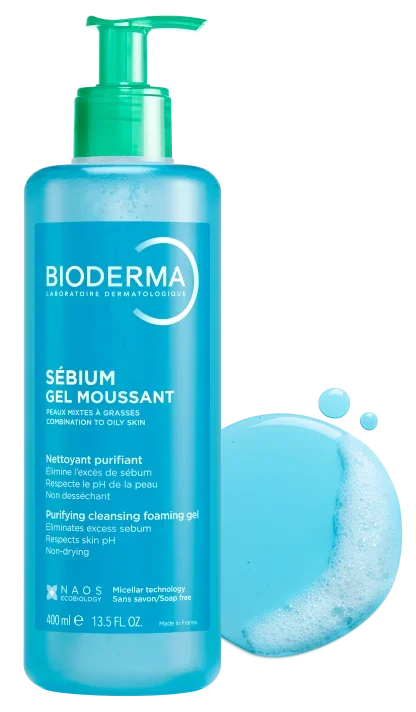 Bioderma Sebium Foaming Gel 400 ml - 3