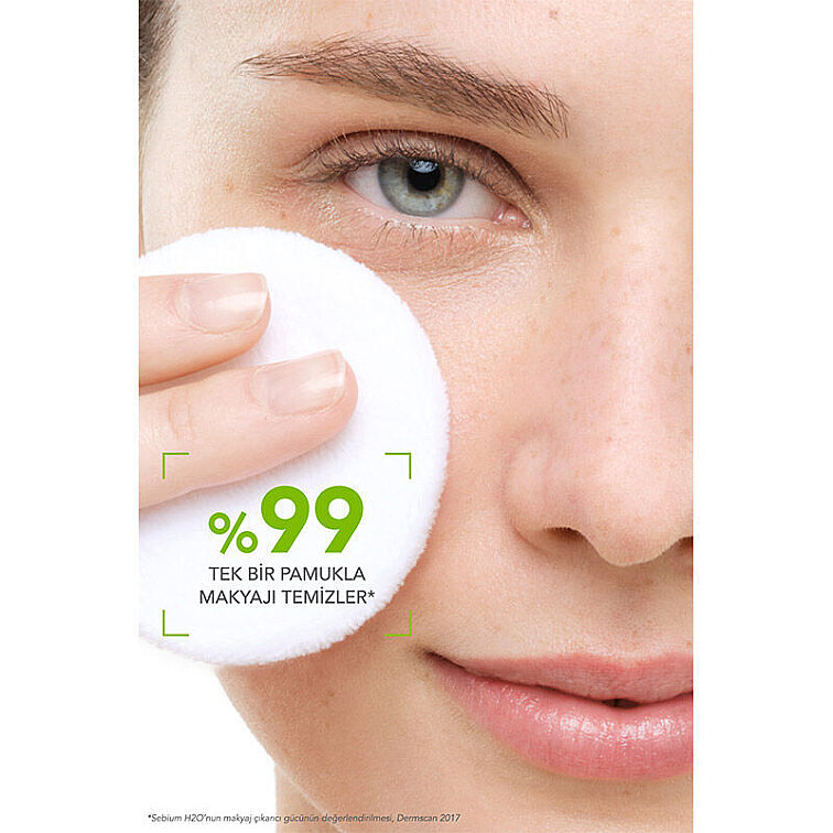 Bioderma Sebium H2O Yüz ve Makyaj Temizleme Suyu 500 ml - 3