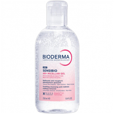 Bioderma Sensibio Ar+ Micellar Gel - Durulama Gerektirmeyen Makyaj Temizleyici Misel Jel 250ml