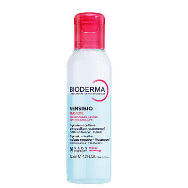 Bioderma Sensibio H2O Çift Fazlı 125 ml Göz Makyaj Temizleme Suyu