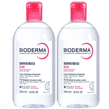Bioderma Sensibio H2O 500 ml 2 Adet Misel Solüsyon