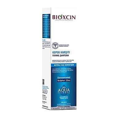 Bioxcin Aqua Thermal Kepek Karşıtı Şampuan 300 ml