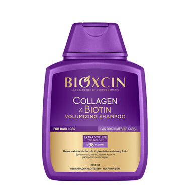 Bioxcin Collagen ve Biotin 300 ml Hacim Şampuanı