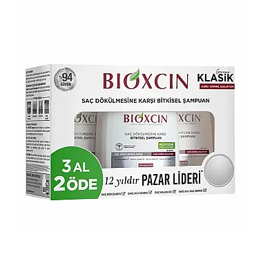 Bioxcin Genesis Kuru ve Normal Saçlar İçin 3 al 2 öde Şampuan