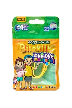 Bye Bye Mosquito Doğal Kokulu Çocuk Sinek Kovucu Bileklik