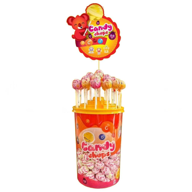 Candy Chups Multivitaminli Lolipop 150 Adet - 1