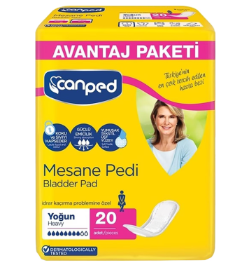 Canped Mesane Pedi Yoğun Large 20'li