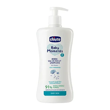 Chicco Doğal Bebek Saç ve Vücut Şampuanı 500 ml