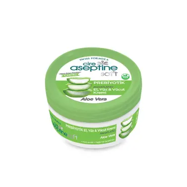 Cire Aseptine Soft Prebiyotik Aloevera El Yüz ve Vücut Kremi 30 ml