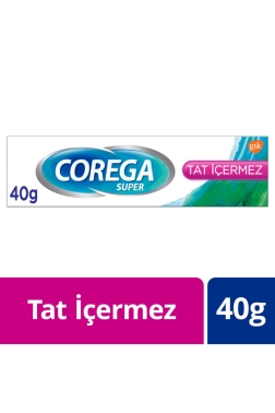 Corega Super Tat İçermez Diş Protezi Yapıştırıcı Krem 40 gr