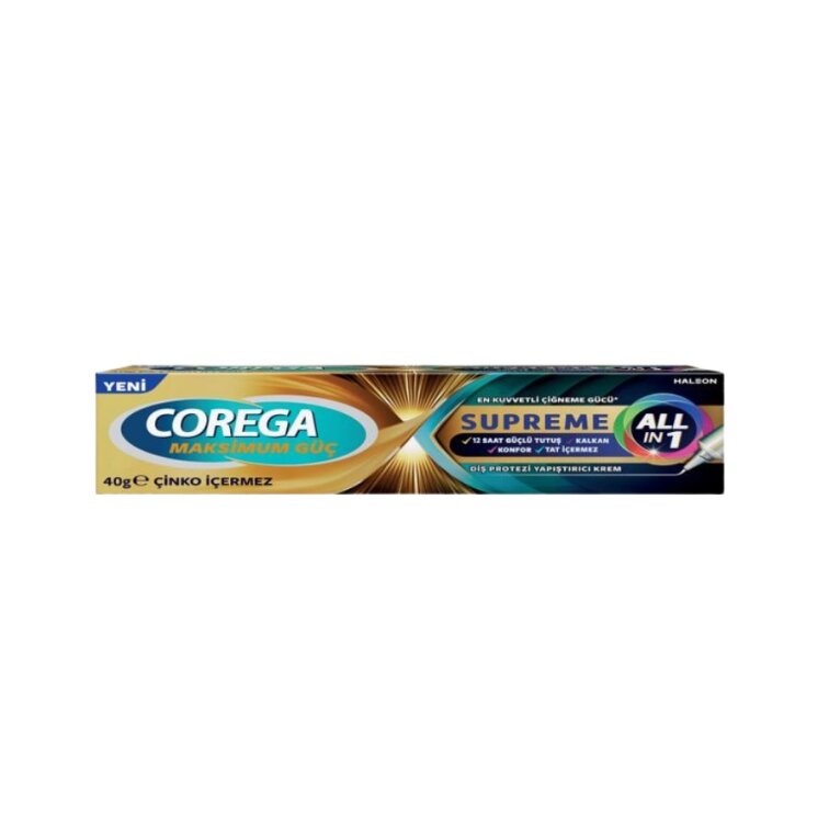 Corega Supreme Yapıştırıcı Krem 40 gr - 1
