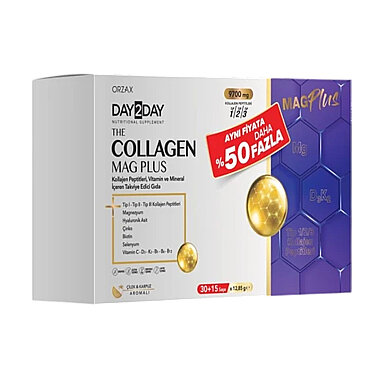 Day2Day The Collagen Mag Plus 45 Saşe