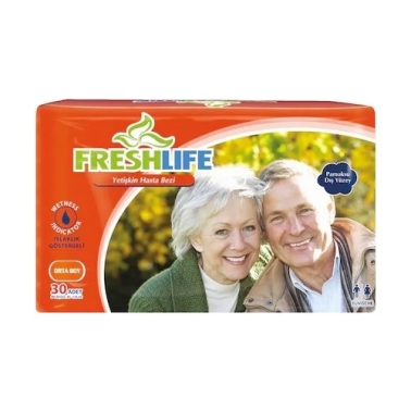 Freshlife Medium 30'lu Belbantlı Hasta Bezi