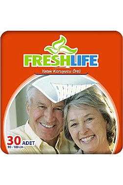 Freshlife 90x180 cm 30 Adet Yatak Koruyucu Örtü