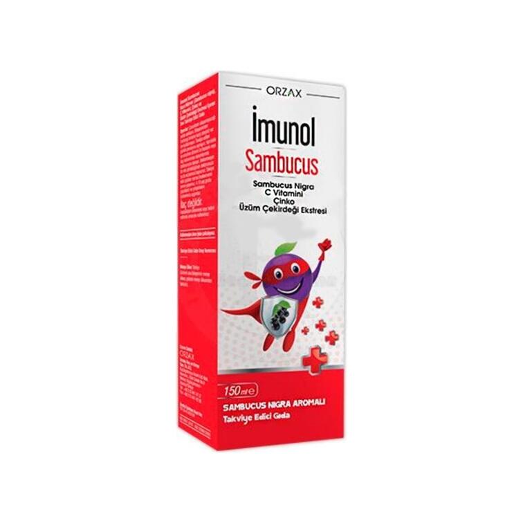 Orzax Ocean İmunol Sambucus Şurup 150 ml - 6