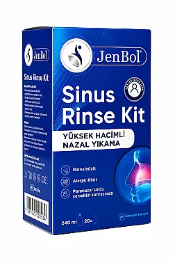 Jenbol Burun ve Sinüs Temizleme Kiti 240 ml 20'li