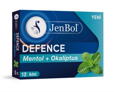 Jenbol Defence Mentol+Okaliptus Pastil 12 Drops