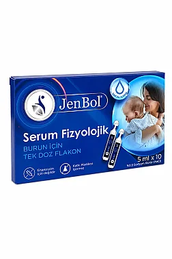 Jenbol Fizyolojik Serum 5 ml x 10 Flakon
