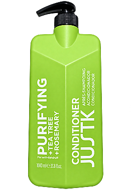 JustK Biberiye ve Çay Ağacı İçeren Arındırıcı Saç Kremi – 1000 ml