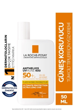 La Roche-Posay Anthelios Shaka Fluid Renksiz 50 Faktör Güneş Kremi 50 ml
