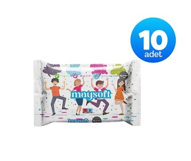 Maysoft Cep Boy Islak Mendil 15'li 10 Adet