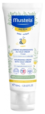 Mustela Cold Cream İçeren Besleyici Yüz Kremi 40 ml