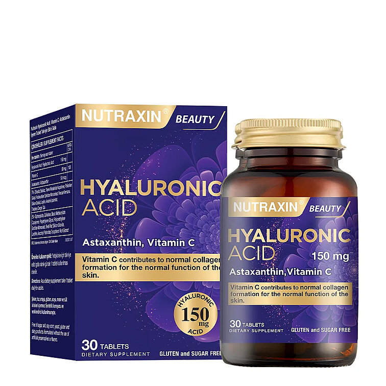Nutraxin Beauty Hyaluronik Acid 30 Tablet - 1