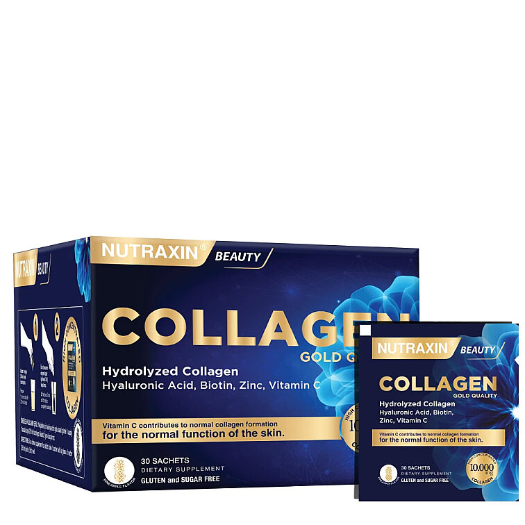 Nutraxin Collagen Gold Quauty Takviye Edici Gıda 30 Saşe - 1