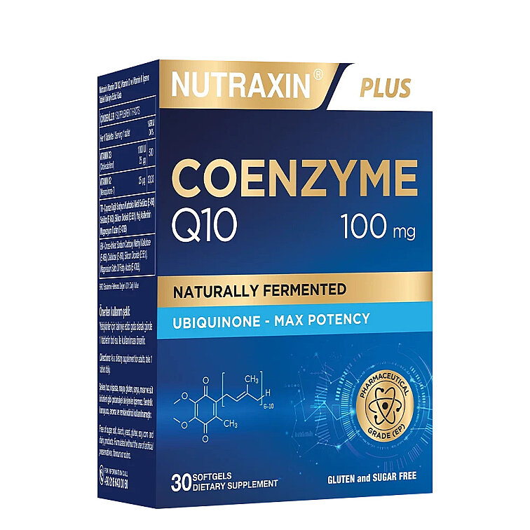 Nutraxin CoQ-10 100 mg 30 Kapsül - 1