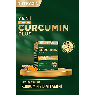 Nutraxin Curcumin Plus Takviye Edici Gıda 30 Yumuşak Kapsül - 6