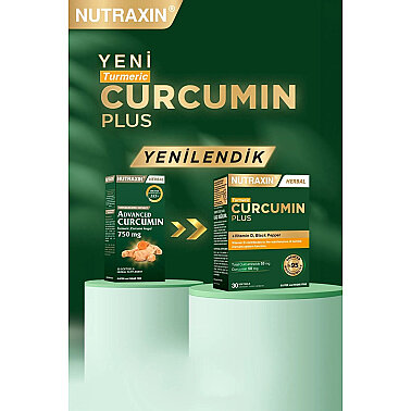 Nutraxin Curcumin Plus Takviye Edici Gıda 30 Yumuşak Kapsül - 7