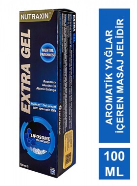 Nutraxin Extra Gel Mentol Ferahlığı Masaj Jeli 100 ml - 5
