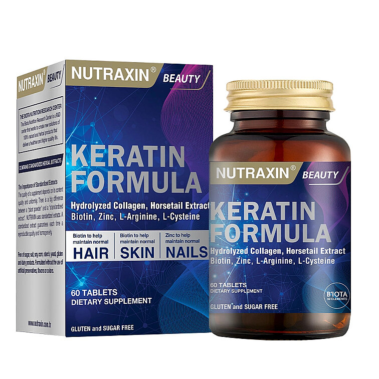 Nutraxin Keratin Formula 60 Tablet - 1