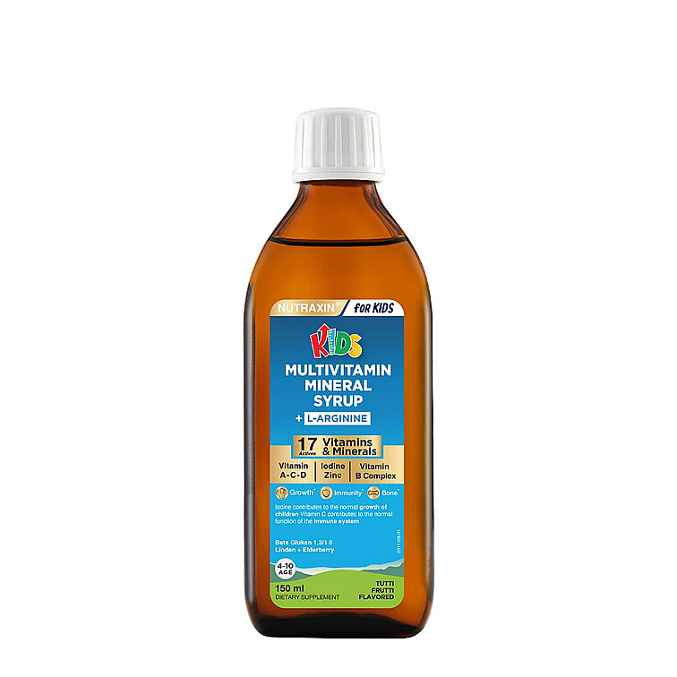 Nutraxin Kids Multivitamin Mineral Şurup 150 ml - 2