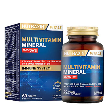Nutraxin Multivitamin Mineral Immune 60 Tablet