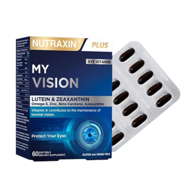 Nutraxin Plus My Vision Göz Vitamini Lutein Zeaksantin 60 Kapsül - 4
