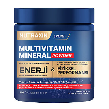 Nutraxin Sport Multivitamin Mineral Powder 300 gr