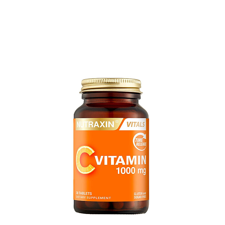 Nutraxin Vitamin C 1000 mg Takviye Edici Gıda 30 Tablet - 2