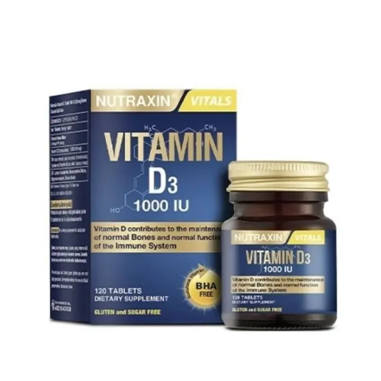 Nutraxin Vitamin D3 120 Tablet - 5