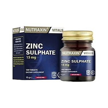 Nutraxin Zinc Sulphate 100 Tablet - 5
